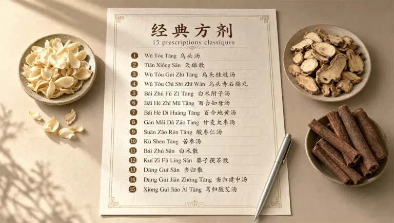 Jīng Fāng – 15 syndromes-prescriptions